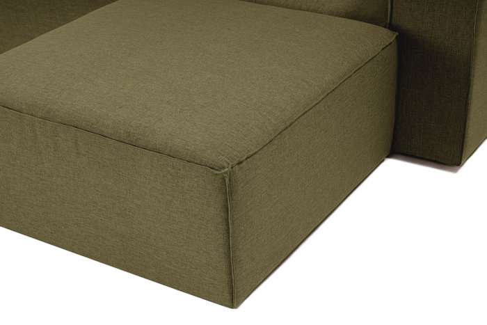 Atelier Del Sofa Sofá Esquinero Verde 296x185x66 cm